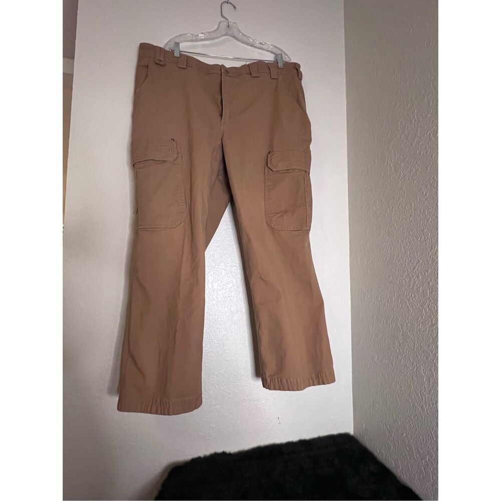 Duluth Trading Co Flex Fire Hose Pants 46x30 Mens‎ Canvas Relaxed Fit Utility